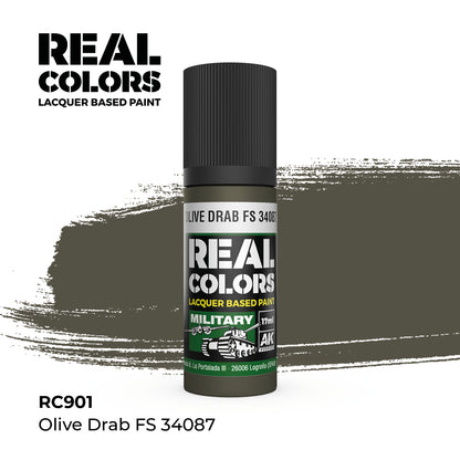 AK Interactive Real Colors Lacquer Paints 17ml. *New Bottles*