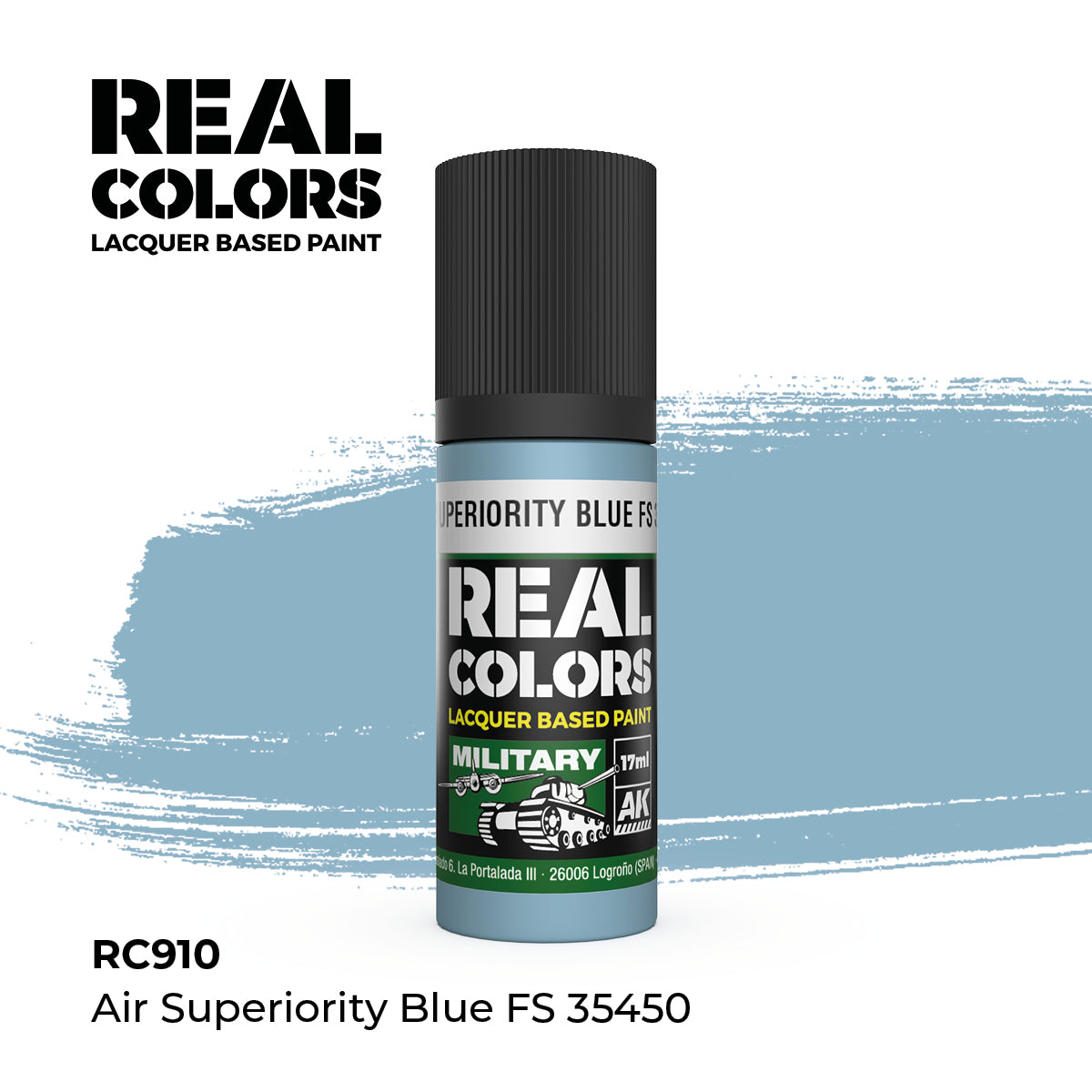 AK Interactive Real Colors Lacquer Paints 17ml. *New Bottles*