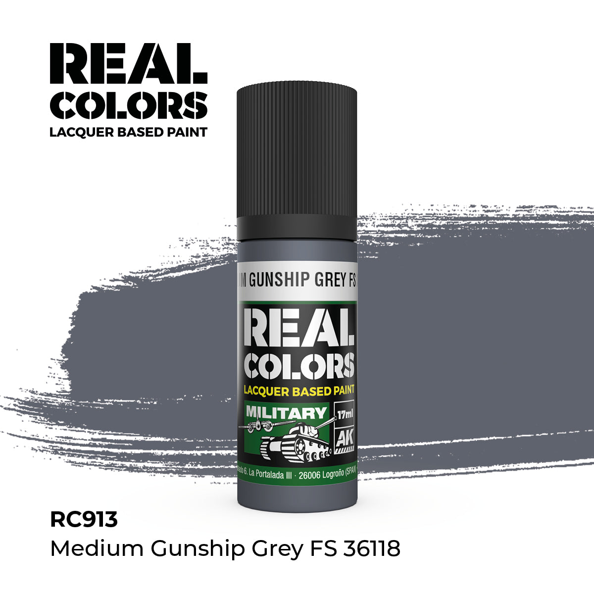 AK Interactive Real Colors Lacquer Paints 17ml. *New Bottles*