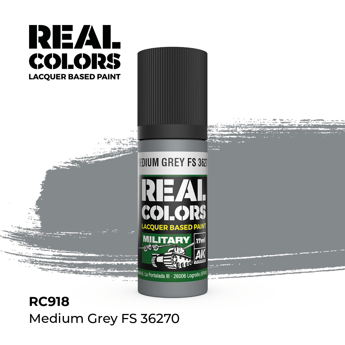 AK Interactive Real Colors Lacquer Paints 17ml. *New Bottles*