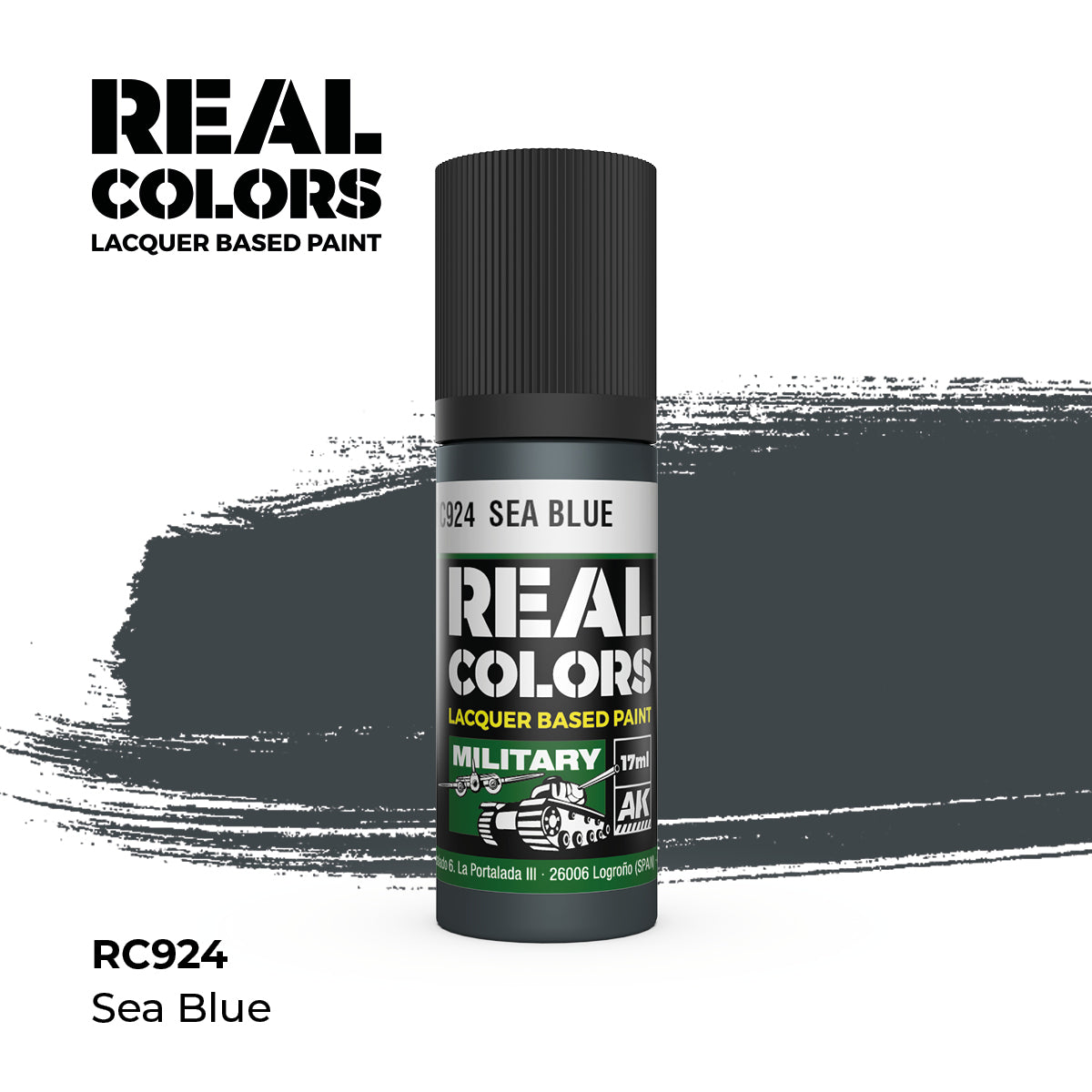 AK Interactive Real Colors Lacquer Paints 17ml. *New Bottles*