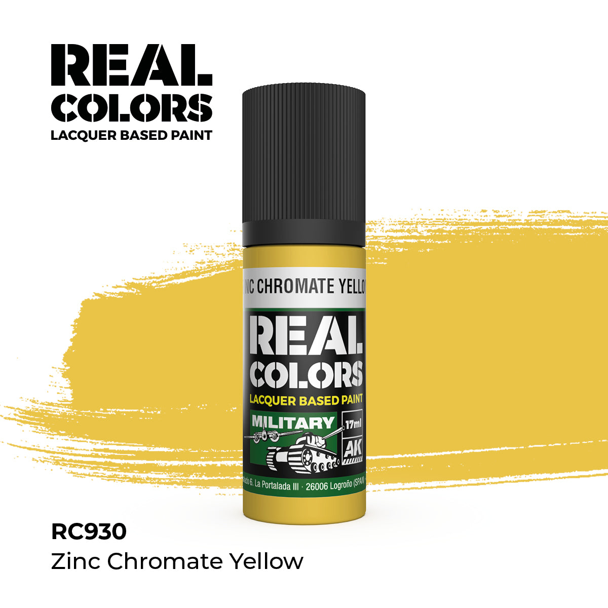 AK Interactive Real Colors Lacquer Paints 17ml. *New Bottles*