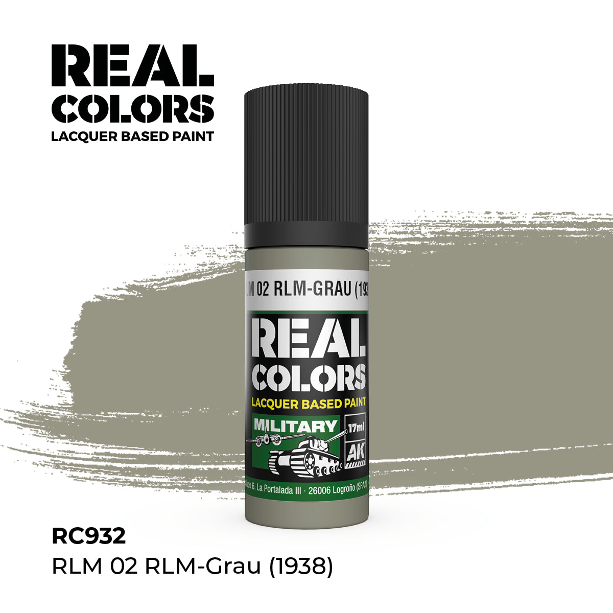 AK Interactive Real Colors Lacquer Paints 17ml. *New Bottles*