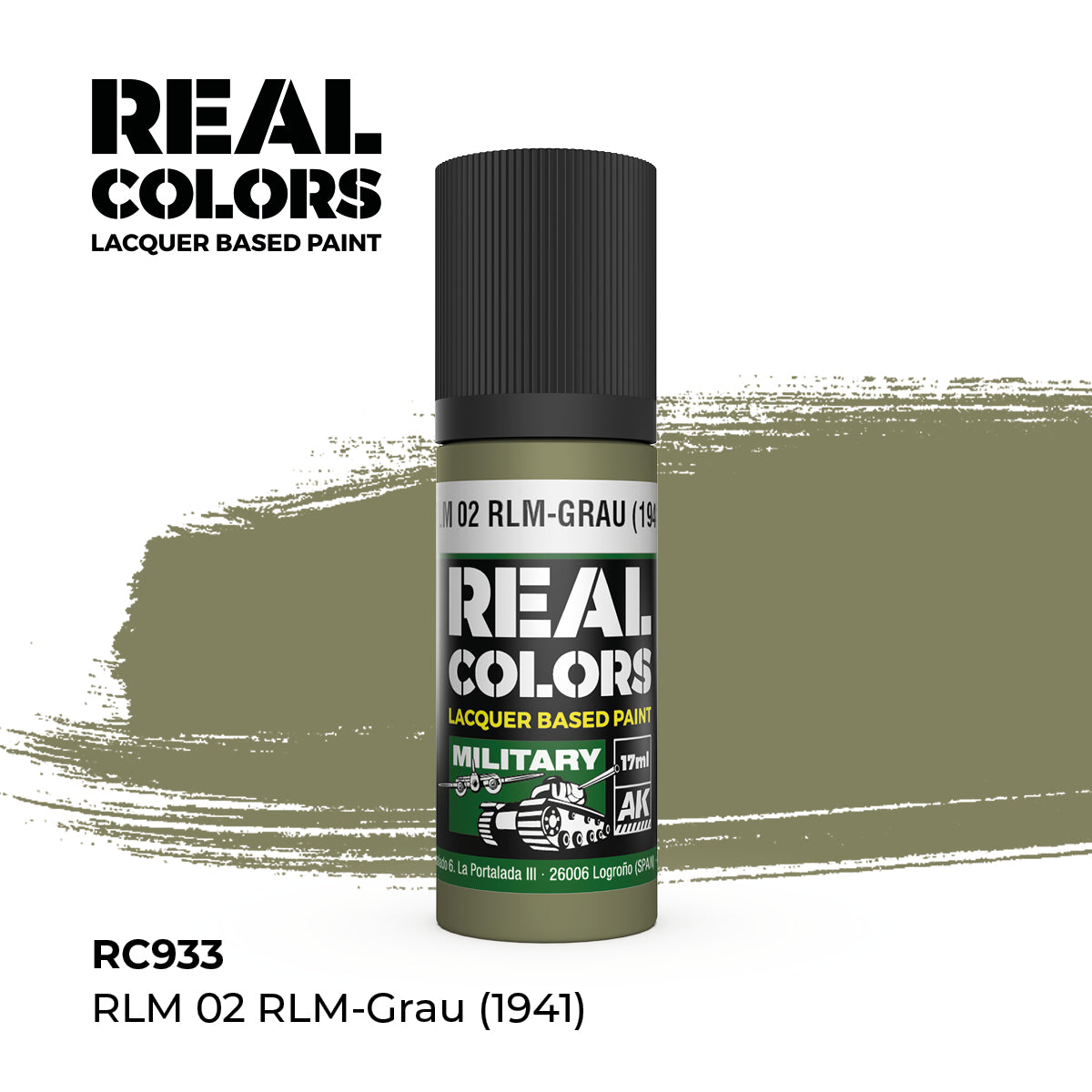 AK Interactive Real Colors Lacquer Paints 17ml. *New Bottles*