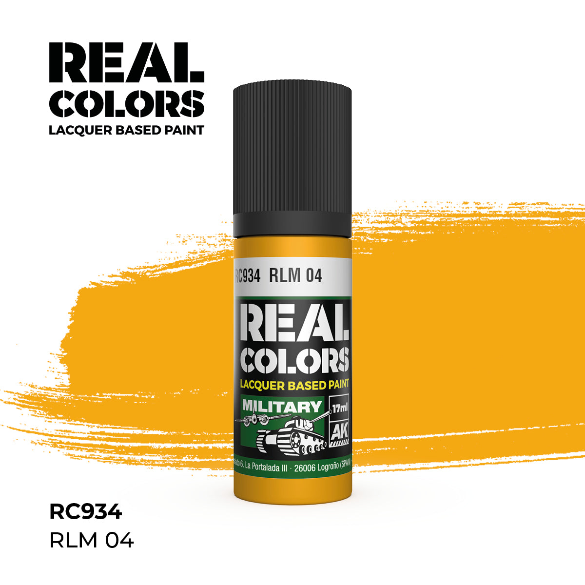 AK Interactive Real Colors Lacquer Paints 17ml. *New Bottles*