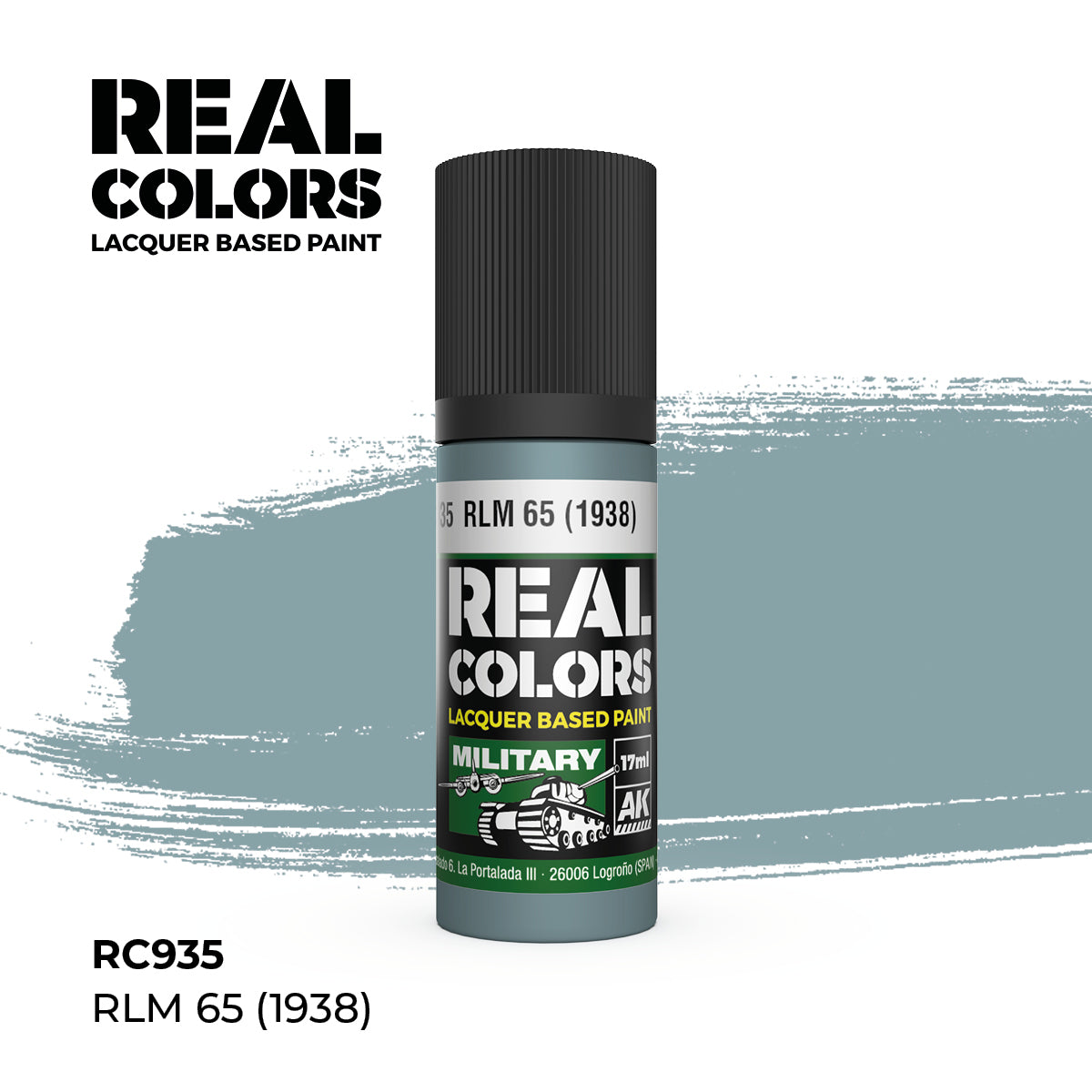 AK Interactive Real Colors Lacquer Paints 17ml. *New Bottles*