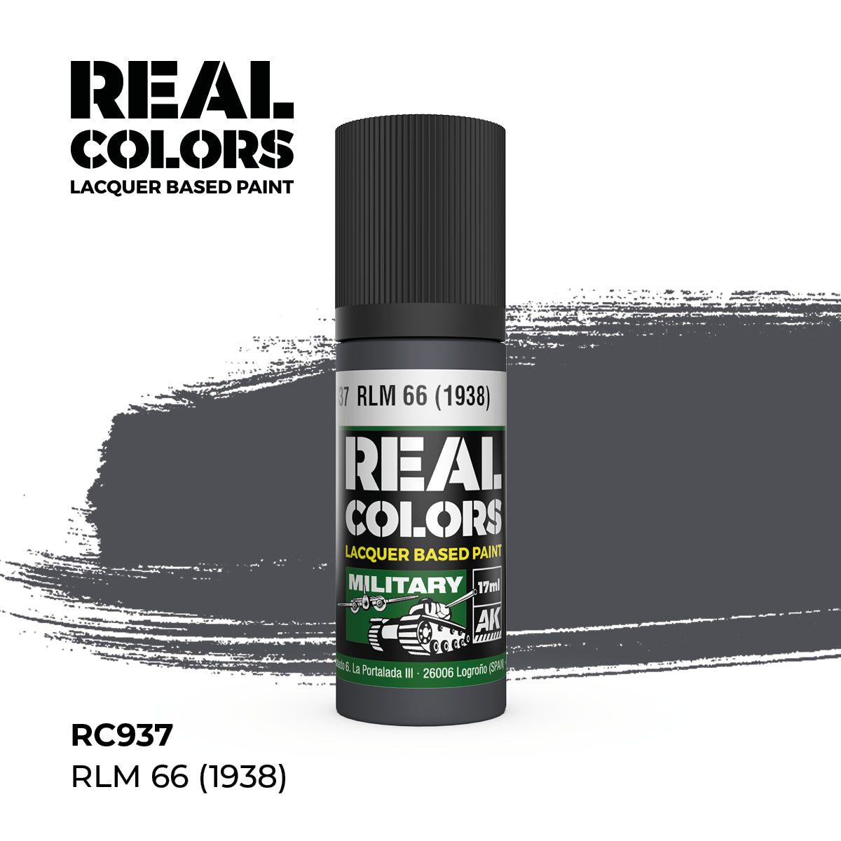 AK Interactive Real Colors Lacquer Paints 17ml. *New Bottles*