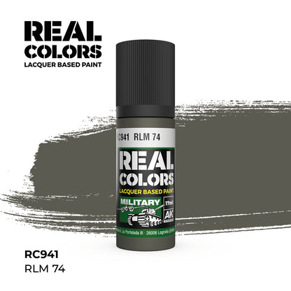 AK Interactive Real Colors Lacquer Paints 17ml. *New Bottles*