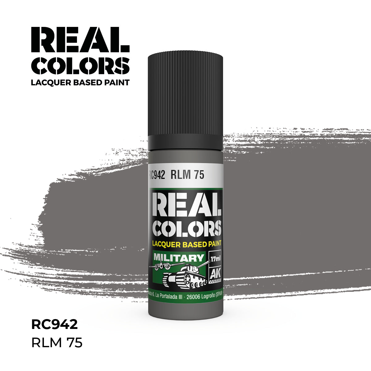 AK Interactive Real Colors Lacquer Paints 17ml. *New Bottles*