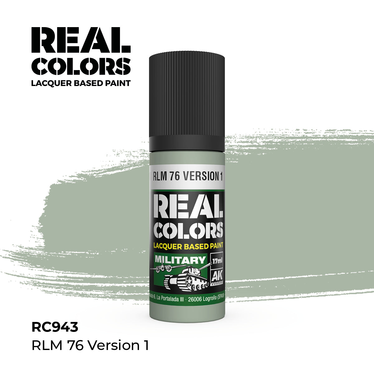 AK Interactive Real Colors Lacquer Paints 17ml. *New Bottles*