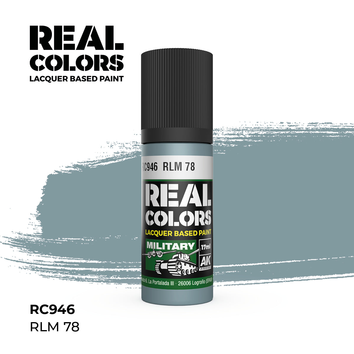 AK Interactive Real Colors Lacquer Paints 17ml. *New Bottles*