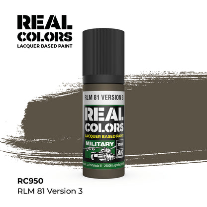 AK Interactive Real Colors Lacquer Paints 17ml. *New Bottles*