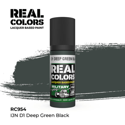AK Interactive Real Colors Lacquer Paints 17ml. *New Bottles*