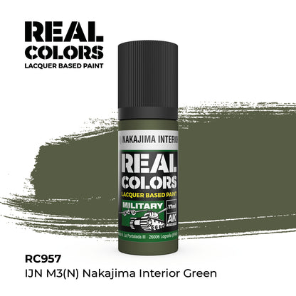 AK Interactive Real Colors Lacquer Paints 17ml. *New Bottles*