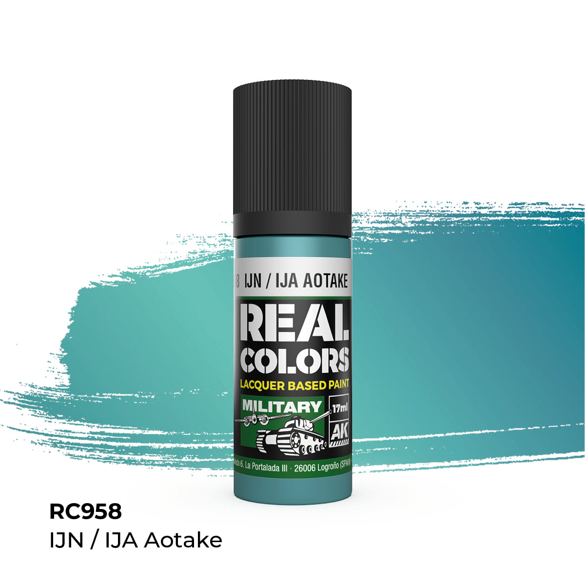 AK Interactive Real Colors Lacquer Paints 17ml. *New Bottles*
