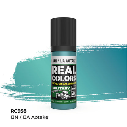 AK Interactive Real Colors Lacquer Paints 17ml. *New Bottles*