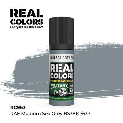 AK Interactive Real Colors Lacquer Paints 17ml. *New Bottles*