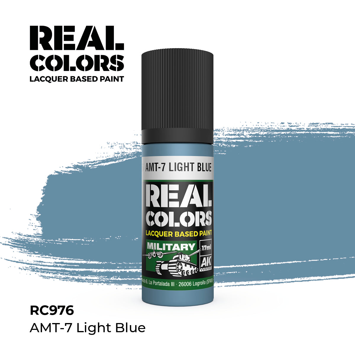AK Interactive Real Colors Lacquer Paints 17ml. *New Bottles*