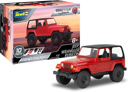 1/25 Jeep Wrangler Rubicon (Red) (Snap)