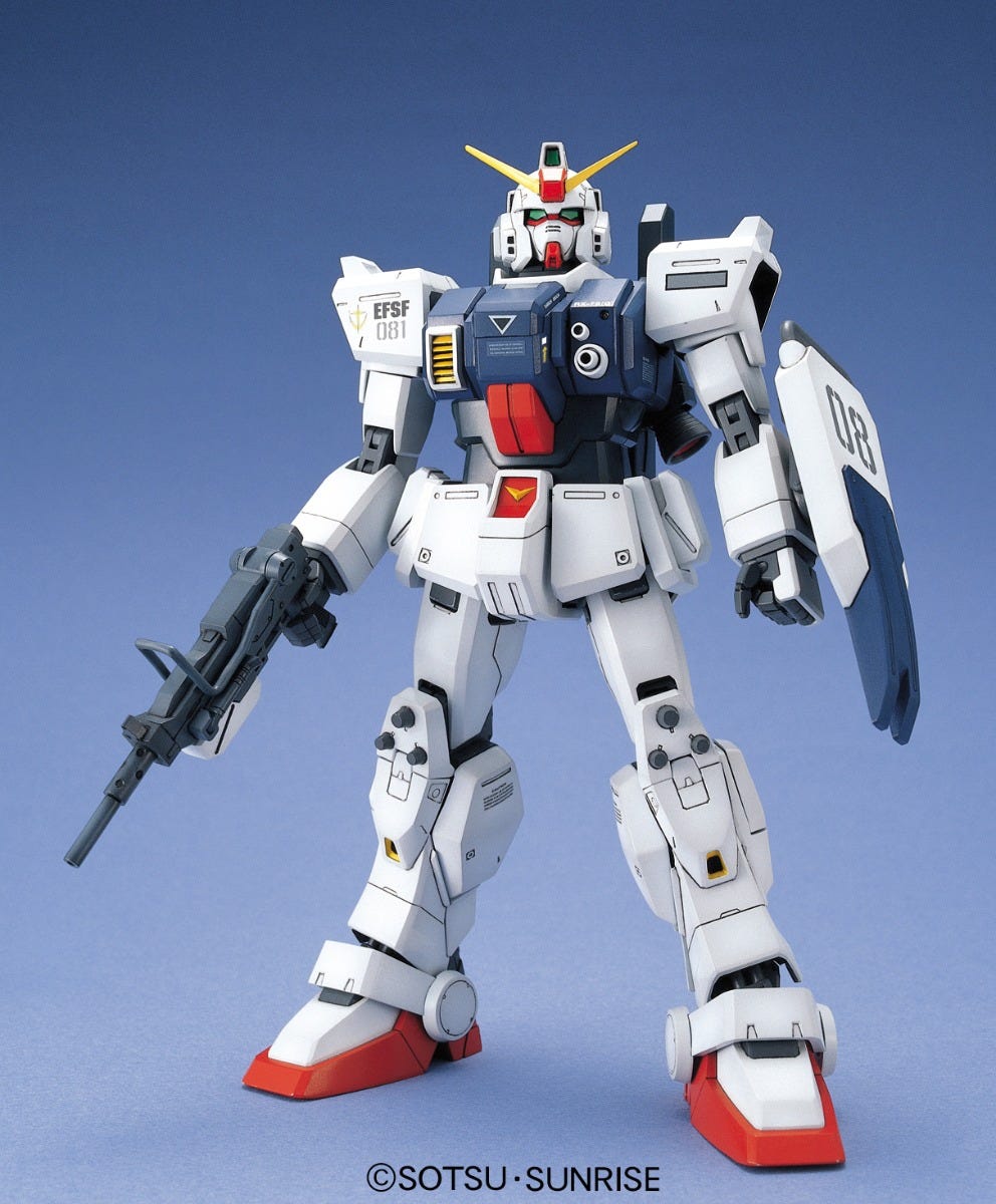 Bandai MG 1/100 RX-79[G] Gundam Ground Type "Gundam 08th MS Team"