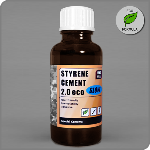 VMS Styrene cement SLOW 30 ml