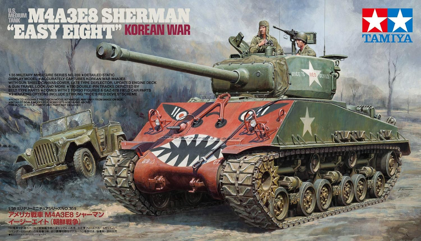 1/35 US M4A3E8 Sherman Easy Eight Medium