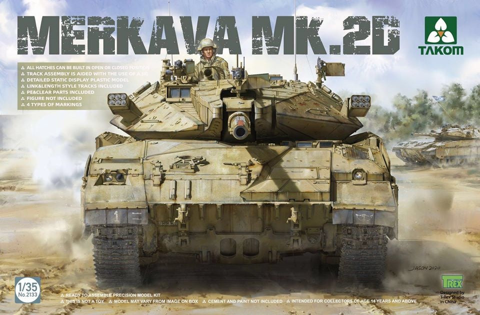 1/35 Merkava Mk 2D Tank