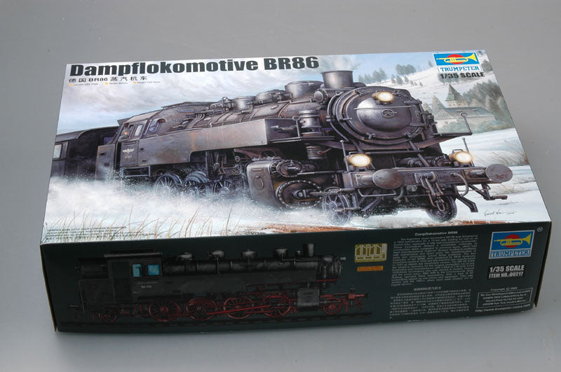 1/35 WWII German BR86 Armored Steam Locomotive