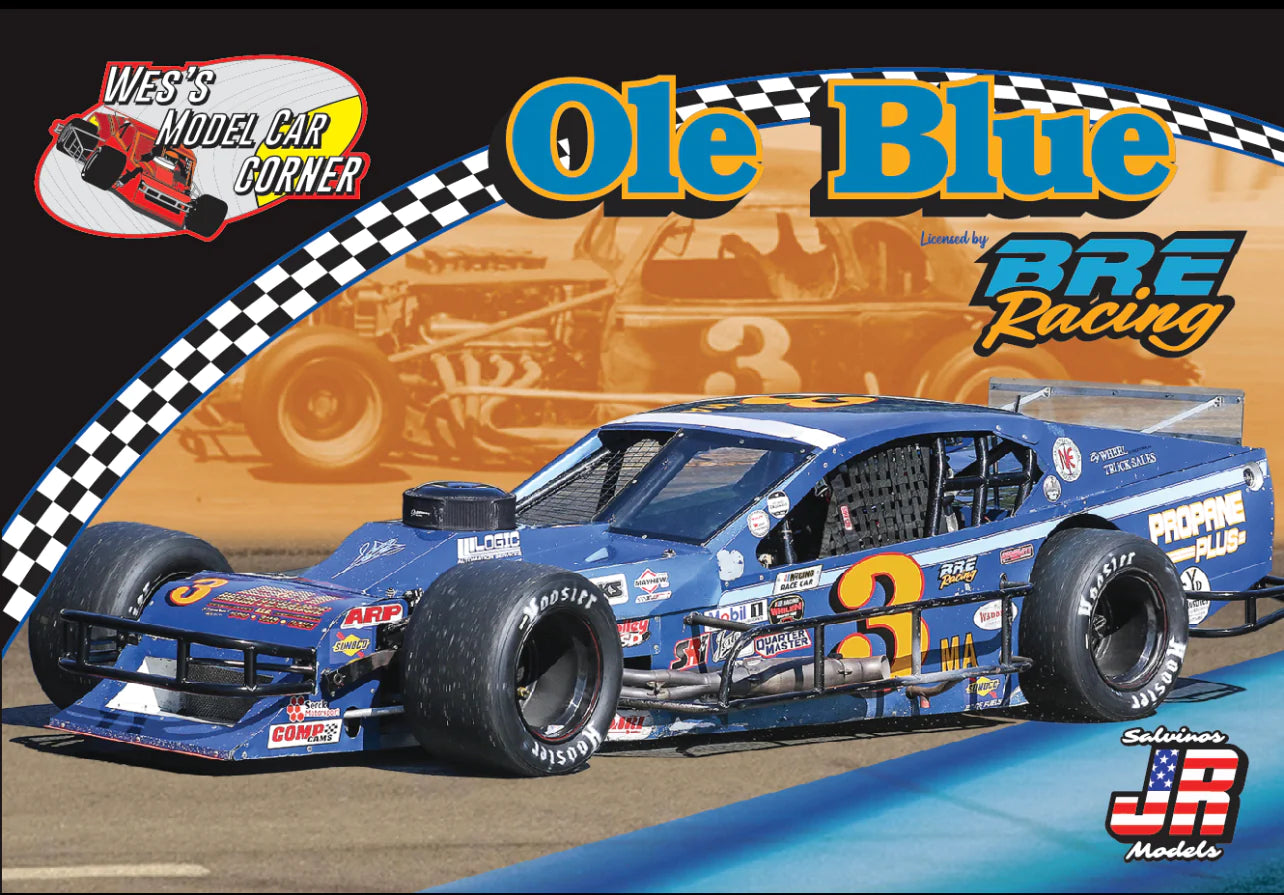 1/25 Ole Blue BRE Racing #3 Asphalt Modified