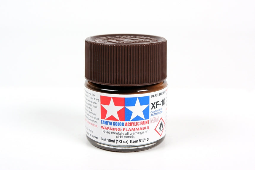 Tamiya Acrylic 10mL XF Paints