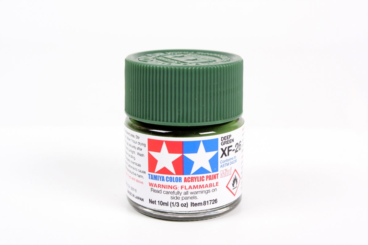 Tamiya Acrylic 10mL XF Paints