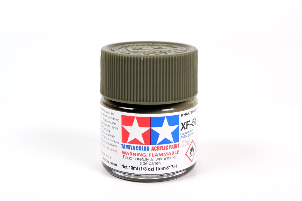 Tamiya Acrylic 10mL XF Paints