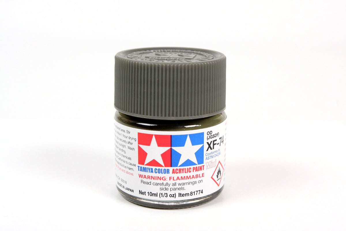 Tamiya Acrylic 10mL XF Paints