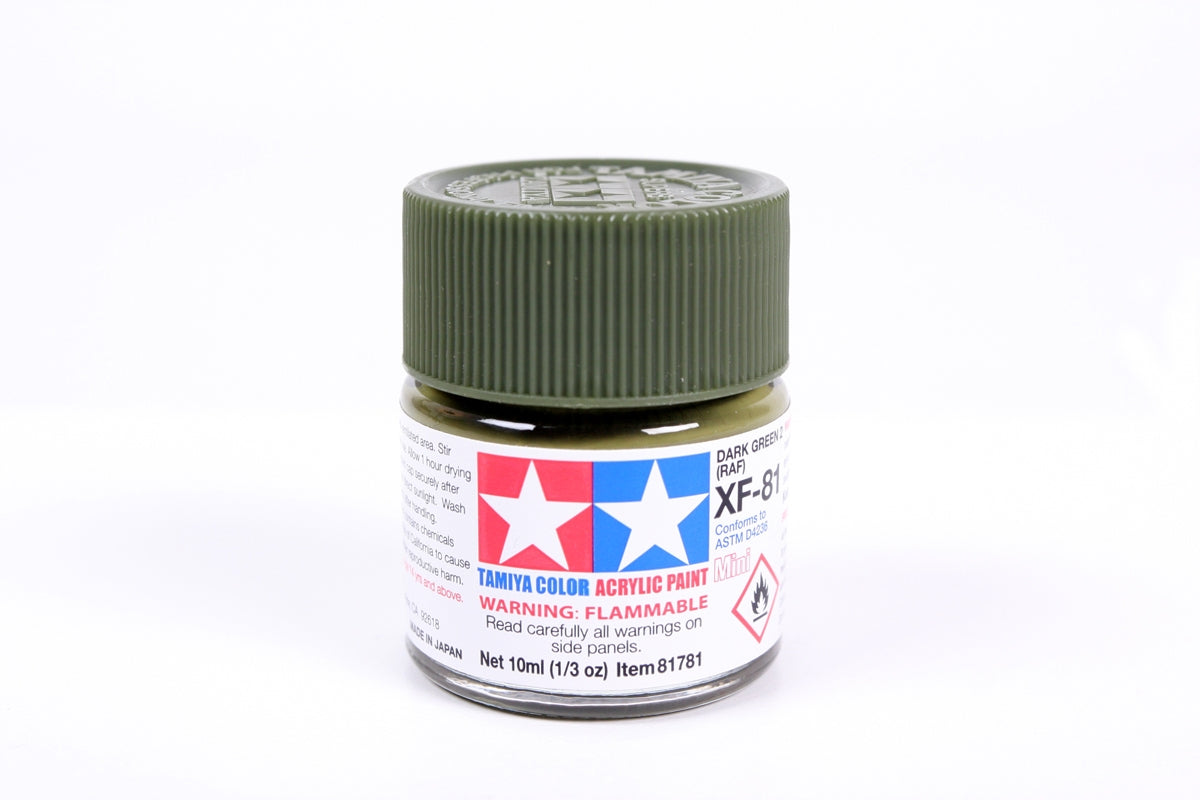 Tamiya Acrylic 10mL XF Paints