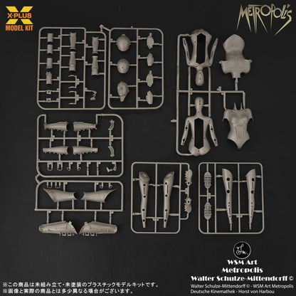 X-Plus Metropolis Maschinenmensch Silver Screen Edition