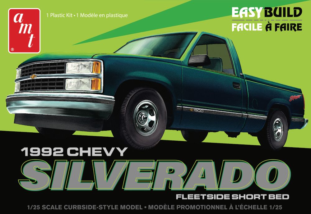 1/25 1992 Chevy Silverado Fleetside Short Bed