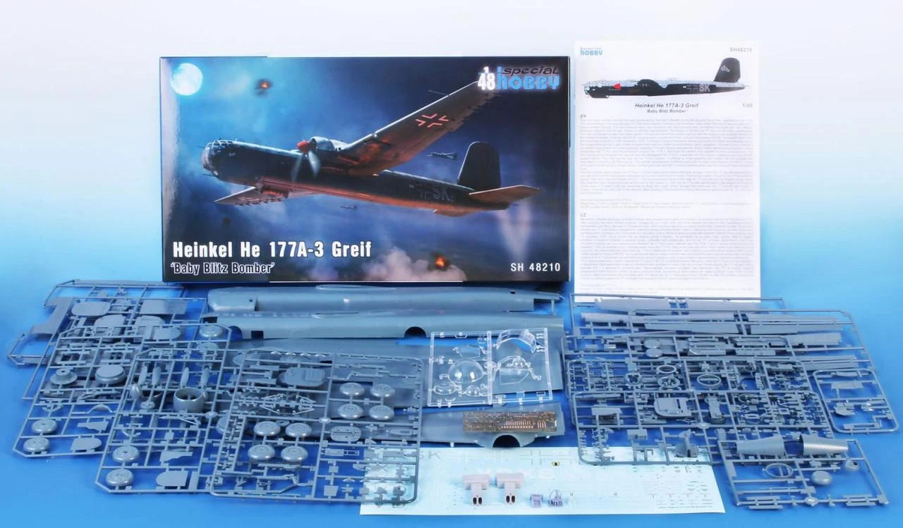 Special Hobby 1/48 Heinkel He 177A-3 Greif Plastic Model Kit