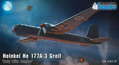 Special Hobby 1/48 Heinkel He 177A-3 Greif Plastic Model Kit