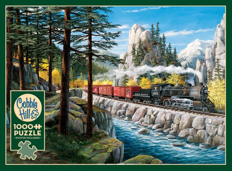 Rounding the Horn (Steam Locomotive) Puzzle (1000pc)