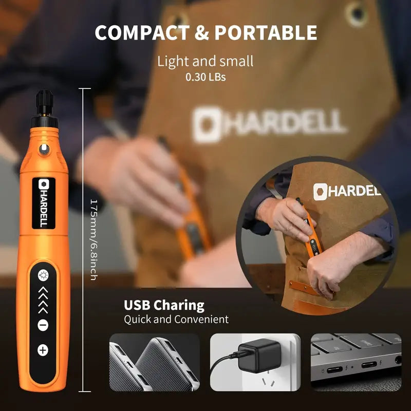 Hardell Mini Cordless Rotary Tool