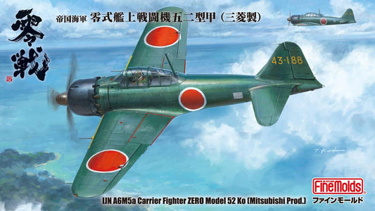 1/48 Fine Molds A6M5a Zero Model 52 Ko (Mitsubishi Production)
