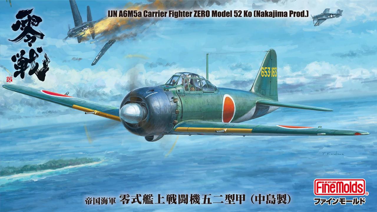 1/48 Fine Molds A6M5a Zero Model 52 Ko (Nakajima Production)