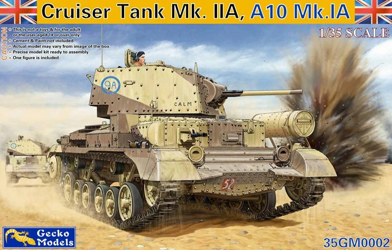 Gecko Models 1/35 Cruiser Tank Mk. IIA A10 Mk. IA