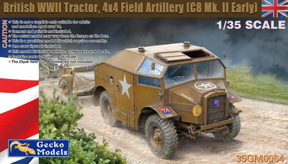 Gecko Models 1/35  British WWII Tractor 4x4 Field Artillery (C8 Mk. II Early)