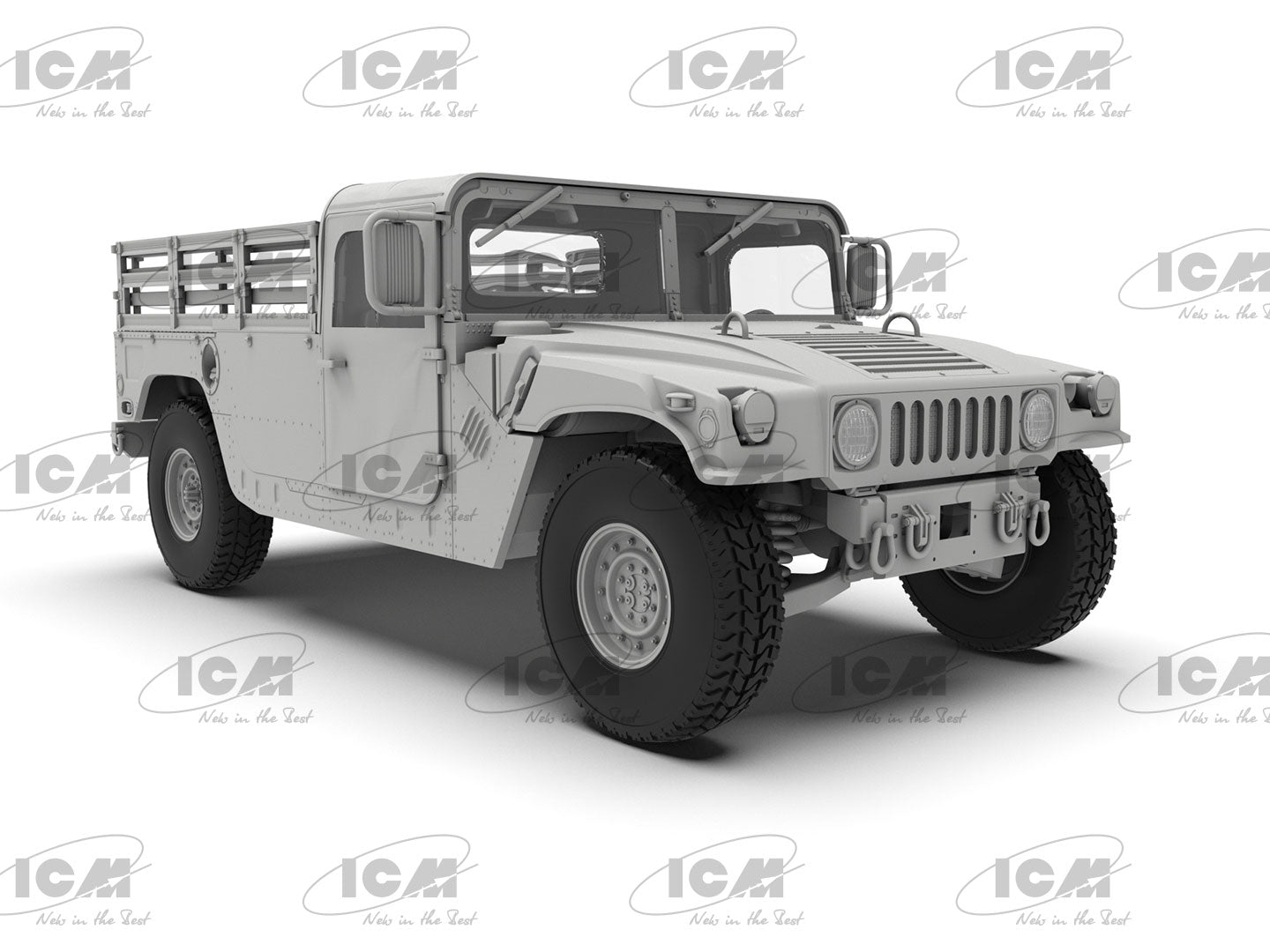 ICM 1/35 Humvee M1097A2 Cargo Carrier