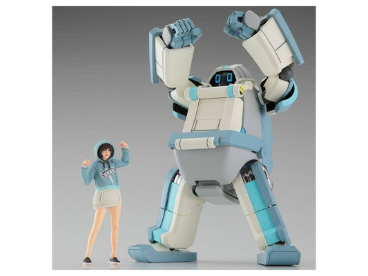 Hasegawa 1/35 Mechatrochunk No.02 "Grayish Mint" + Support Girl