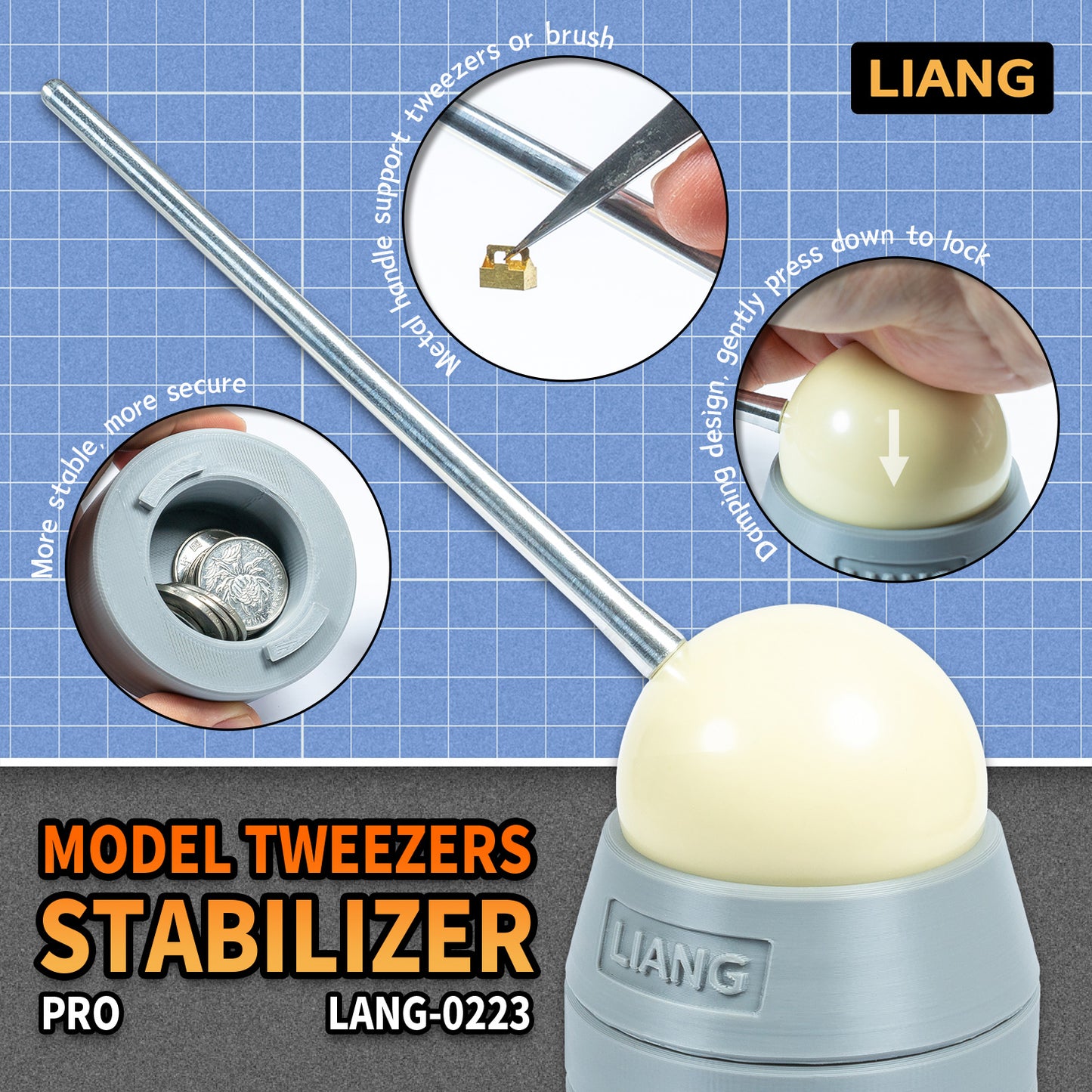 Liang Model - Model Tweezers Stabilizer Pro