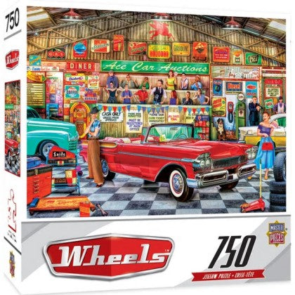 Wheels: The Auctioneer Classic Cars Puzzle