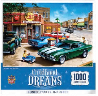 Childhood Dreams: Muscle Car Dreams Puzzle