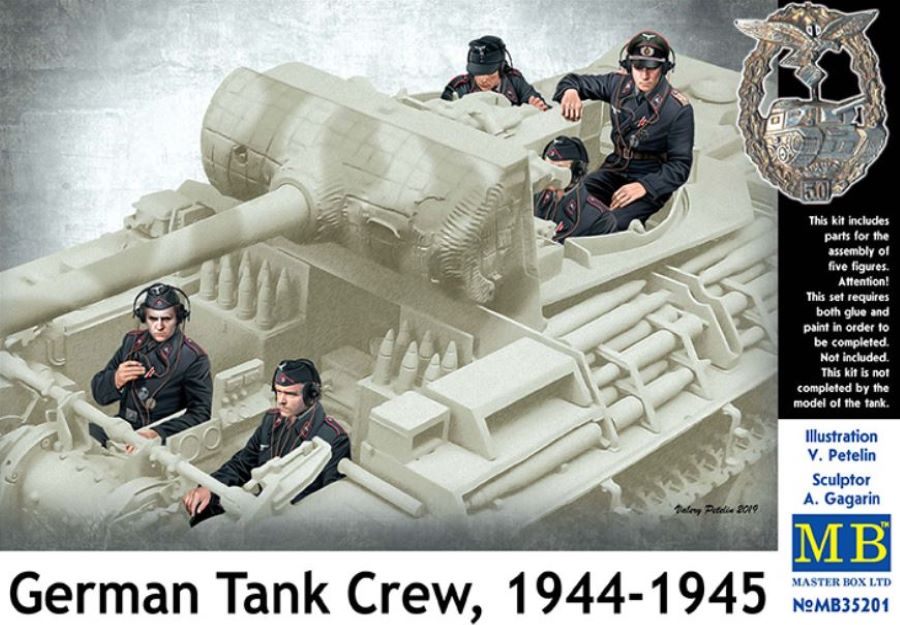 MASTER BOX 1/35 German Tank Crew, 1944-1945